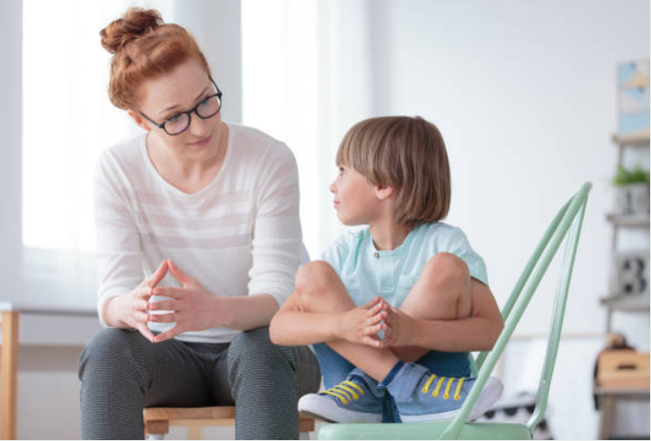 specialist and child