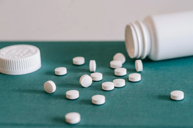 white pills